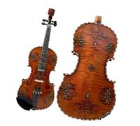 Violini Violino fatto a mano 4 corde 4/4 violino violino meraviglioso disegno sulla parte superiore in abete e grande fondo in acero