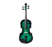 Violini Violino fatto a mano a grandezza naturale in acero con top in tiglio bellissimo colore(Green)