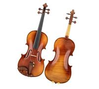 Violini Violino in legno massello per adulti fatto a mano su tavola singola Violino in abete rosso selezionato 4/4 a grandezza naturale