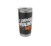 Violinista I Choose Violins Strumento a Corda Violino Bicchiere termico in acciaio inox doppia parete
