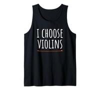 Violinista I Choose Violins Strumento a Corda Violino Canotta