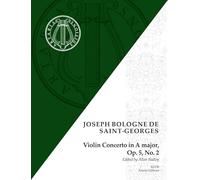 Violinkonzert in A-Dur: op. 5/2. Violine, Orchester. Partitur.