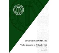 Violinkonzert in A: Violine, Orchester. Partitur.