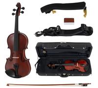 Classic Cantabile Brioso Violino 3/4 Set (Violino 3/4, tavola in abete massello, fondo e fasce in acero fiammato, in ustodia leggera, archetto e spalliera)