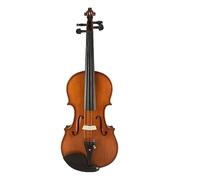 Violino 4/4 Con Fondo Fiammato. Custodia E Arco Eccellenti Senza Fiamma Per Violino 4/4