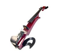 Violino 4/4 Con Sintonizzatore Libro Di Lezioni Custodia Per Arco Per Violino Elettrico Cavo Da 4 M
