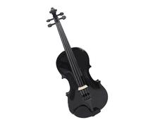 Violino 4/4 Con Tavola In Acero Nei Colori Nero Blu E Viola. Include Pratici Accessori Per Lezioni Di Musica Per Principianti. Violino(Black)