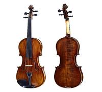 Violino 4/4 Di Fascia Alta In Legno Massello Di Abete Rosso Con Prestazioni Di Esame Per Violino Singolo Completo Con Scatola Quadrata