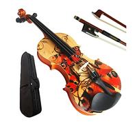 Violino 4/4 Dimensioni Caso Colorato Piccolo Studente A Mano In Compensato Violino Con Uno Zaino Violino (Color : C)