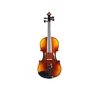 Violino 4/4 Eccellente Violino Fiammato Buono Custodia E Arco Per Violino 4/4 Dal Tono Forte