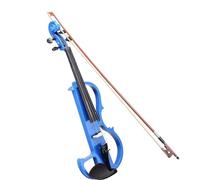 Violino 4/4 Elettrico Silenzioso In Legno Massello Con Custodia Per Arco Per Studenti Principianti KIT Violino