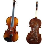 Violino 4/4 Fatto A Mano Violino Intagliato A Forma Di Drago
