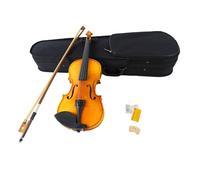 Violino 4/4 in Legno con Buona Qualità del Suono Squisito Crafting e Vari Accessori per Principianti e Adulti Ideale per Pratica e Prestazioni