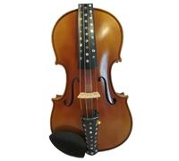 Violino 4/4 intagliato a mano con pergamena a fiamma dal suono pieno e dolce