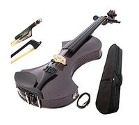 Violino 4/4 Legno Nero E Marrone Strumento Musical Strumento Di Violino Per Il Violino Elettrico Del Produttore Violino