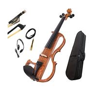 Violino 4/4 Per Principiante Strumento A Mano Violino Elettrico Che È Comodo Liscio Violino (Color : B)
