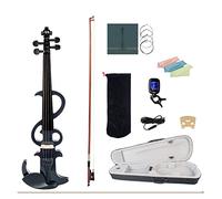 Violino 4/4 Set Di Violino Silenzioso A Grandezza Naturale Solidwood Per Studenti Adulti Principianti Violino