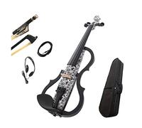 Violino 4/4 Taglia Taglia Strumento Musicale Strument Shadow Pick Up Attrezzatura A 3 Bande Di Carbonio Violino Elettrico Violino (Color : B)