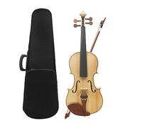 Violino 4/4 Violino Acustico Con Top In Acero Con Custodia Corde Per Arco Spalliera Violino In Legno Massello Per Studenti Principianti (Color : Violin Set 1)