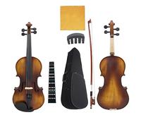 Violino 4/4 Violino Acustico In Legno Massello Abete Rosso Acero Violino Con Custodia Per Arco Strumento A Corde Per Principianti