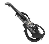 Violino 4/4 violino elettrico silenzioso intelligente con custodia per il trasporto dell'arco cavo per cuffie poggiaspalla violino per violino in carbonio senza testa
