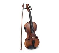Violino 4/4 Violino elettrico Violino in legno massello Set completo con supporto per spalla Cavo audio Corde di ricambio Arco Borsa per violino Kit per violino