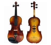 Violino 4/4 Violino Fatto A Mano Intarsone Bella Conchiglia Enorme E Potente Modello Squisito Squisito Violino