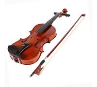 Violino 4/4 Violino Professionale In Legno Massello Con Accordatore Per Arco Strage Box Accessori Per Strumenti Musicali(Brown)