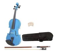 Violino A Grandezza Naturale Vestito Blu 4/4 Studente Violino Violino In Legno Di Acero Violino Acustico Con Custodia Arco Per Principianti Studenti Musicali