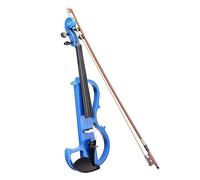 Violino A Grandezza Naturale Violino 4/4 In Legno Massello Violino Elettrico Con Custodia Per Arco Per Principianti Studenti KIT Violino