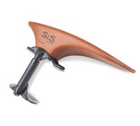 Mentoniera SAS a pera, per violino, altezza 28 mm