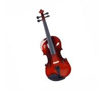 Violino Acustico 4/4 Con Custodia Corde Accordatori E Spalliera Nel Colore Originale Violino