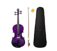 Violino Acustico 4/4 Violino A Grandezza Naturale Violino Violino In Legno Massello Per Studenti Principianti