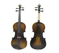 Violino Acustico 4/4 Violino In Legno Massello Di Tiglio Opaco Con Custodia Per Violino Accessori Per Arco Strumenti A Corda Professionali