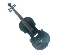 Violino acustico blu 4/4 con hardware in ebano