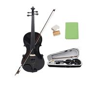 Violino Acustico Durevole 4/4 3/4 1/2 1/8 Nero Per Violino Principiante Con Custodia Ad Arco (Color : 1/8)