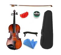 Violino Acustico In Acero Fiammato 4/4 3/4 Violino Opaco Strumento Musicale A Grandezza Naturale Con Accessori (Color : 1/8)