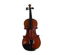Violino Acustico in Legno, Violino per Studenti, Starter Kit for adulti con custodia Premium e studente, corde extra, poggiaspalla e panno for la pulizia(4/4)