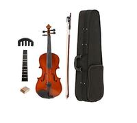 Violino Acustico Luminoso Con Stecca 1/8 Con Custodia Per Arco Kit Per Principianti Strumenti Musicali Per Violino Opaco (Color : Light Brown)