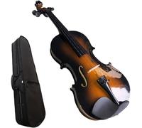 Violino Acustico Professionale di Alta Qualità Realizzato a Mano in Abete Rosso e Acero, Misura 4/4, con Archetto in Legno Brasiliano e Custodia Rigida, Adatto per Principianti e Professionisti