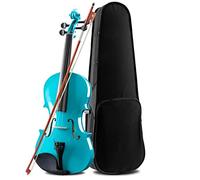 Violino Acustico, Violino per Studenti, Set for studenti di violino in tiglio a 4 corde 4/4 a grandezza naturale for principianti