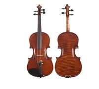 Violino Ad Alte Prestazioni Fatto A Mano Su Tavola Singola, Dimensioni 4/4, Fondo E Fasce In Acero Violino, Cordiera In Ebano, Parte Superiore In Pino Bianco.