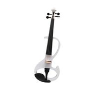 violino Applicabile Al Violino Acustico Elettrico A 4 Corde Misura 4/4 In Legno Massello Dal Suono Gradevole Colore Bianco