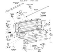 Violino - Astuccio - Astuccio Violino Liuteria Maestro - Panno Di Ricambio Bl...
