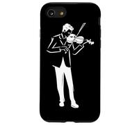 Violino Boy Sketch Musica popolare per ragazzi Custodia per iPhone SE (2020) / 7 / 8