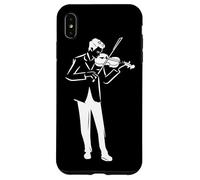 Violino Boy Sketch Musica popolare per ragazzi Custodia per iPhone XS Max