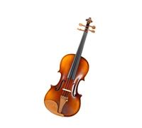 Violino da concerto per adulti, realizzato a mano, con parti in legno di giuggiolo e tastiera in ebano (4/4)