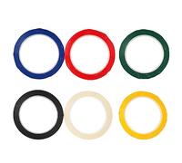 Violino di dita del nastro adesivo tastiera in PVC marcatore di marcatura trasparente per suonare 5 colori blu rosso giallo verde scuro bianco per il basso di chitarra ukulele