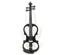 Violino Dimensioni 4/4 con corde per arco per studenti principianti Violino elettrico in legno massello (Color : Style 1)