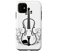 Violino Disegno Musica Bluegrass Custodia per iPhone 11